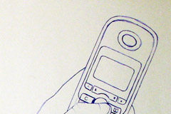 Skizze - Telefon