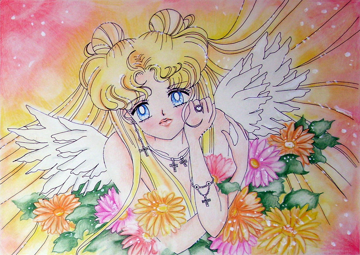 Sailor Moon - blumig